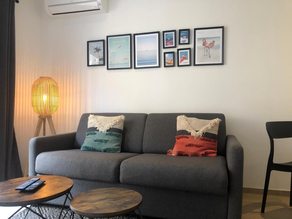 C001-Beau Studio Neuf Situe Au Centre カンヌ エクステリア 写真